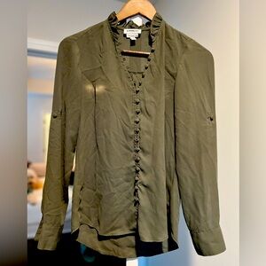 Express Portofino Slim Fit Blouse